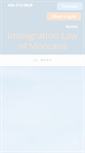 Mobile Screenshot of immigrationlawofmt.com